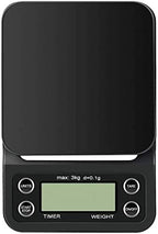 Digital Coffee Scale with Timer, 3000g x 0.1g Precision LCD Display Electronic Small Portable Home Kitchen Cooking Multifunction Food Weighing by Unknown