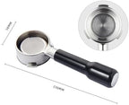 58 MM 3ears Bottomless Portafilter For Barsetto Coffee Machine Stainless Steel Espresso Handle Filter Barista Tool(58mm-Barsetto-A1) - Image 7