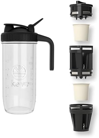 Kevo Double Barrel Cold Brew Coffee Maker for K-Cup Pods, No Electricity by Unknown