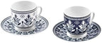 KARACA Peyker Turkish Coffee Cup Set for 6 People - 12 Piece Cups with Saucers - Small Bone China Espresso Set - Ideal for Serving Greek, Arabic Coffee (2.8 fl oz) - Image 6