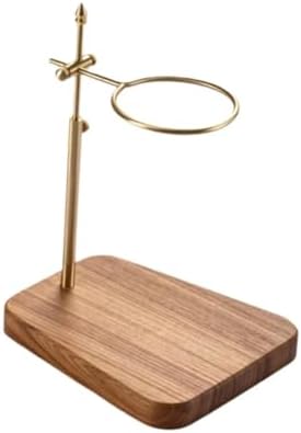 Dripper Stand Wooden Coffee Maker Parts Easy To Clean Filter Holder Pour Over For Office Bar Home by Unknown