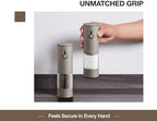 Stainless Steel Rechargeable Electric Salt and Pepper Grinder Set, USB Charging with Dust Cover, 6 Adjustable Grinding Modes + LED Light 2pack，Brown - Image 6