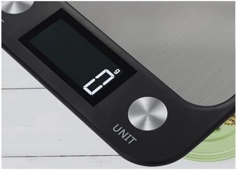 Electronic Scale, Kitchen 5kg/10kg Table Scale Digital Stainless Steel Commercial High-Precision Electronic Balance Tool,for Meal Prep, Baking and Cooking(10Kg 1g) - Image 4
