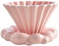 Coffee Filter Cloud Conical Ceramic Small Origami Hand Made Funnel Cup Accessories(Color 2) by Unknown