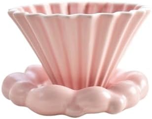 Coffee Filter Cloud Conical Ceramic Small Origami Hand Made Funnel Cup Accessories(Color 2) by Unknown