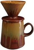V 60 Ceramic Coffee Dripper Set 460ml Hand Pouring Over Filter Home Brewing for Home Perfect Ceramic by Unknown