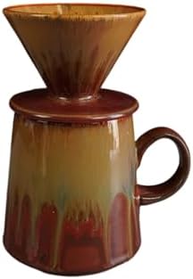 V 60 Ceramic Coffee Dripper Set 460ml Hand Pouring Over Filter Home Brewing for Home Perfect Ceramic - Image 6