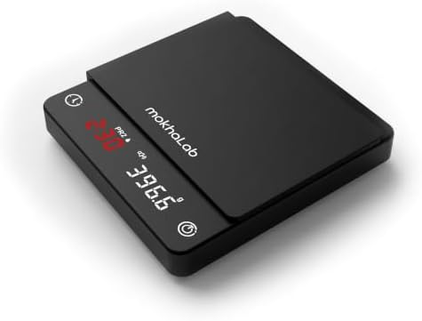 Mini Coffee Scale with Timer for Espresso & Pour-Over, USB-C Rechargeable by mokhaLab