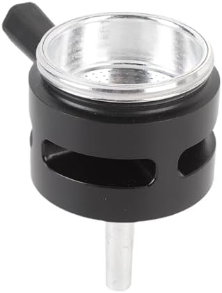 Coffee Pot Replacement Thermostat Aluminum Double Valve 2 Cup Anti Over Extraction Moka Pot Thermostat Accessories (Black) - Image 4