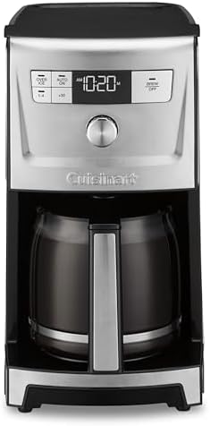 Cuisinart Coffee Maker, 14-Cup PerfecTemp Programmable Coffee Machine Glass Carafe with 1-4 Cup Setting, Brew Strength Control, Brew Pause, and Over Ice Function, Stainless Steel, DCC-3500SS by Cuisinart