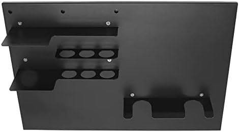 AYNEFY Storage Racks Rack Iron Space Saving Coffee Handle Storage Holder With Installation Accessories For Cafe Coffee Tools Wall Mounted (Black) by AYNEFY