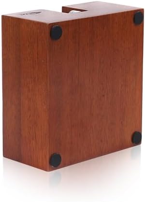 IKAPE Espresso Tamper Station, 51MM, 54MM, 58MM Wooden Coffee Tamper Holder Base, Espresso Tamp Mat Stand Fit for 51 to 58MM Espresso Accessories - Can be Adjustable Portafilters Stand Height - Image 3
