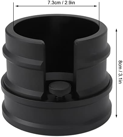 Aluminum Espresso Tamping Station Organizer (Black) - Image 3