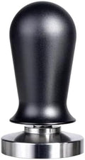Calibrated Espresso Coffee Tamper 30lb Spring Loaded Elastic Coffee Tamper Aluminum/Wooden Stainless Steel Coffee Powder Hammer(Black Tamper-51mm) by Unknown