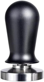 Calibrated Espresso Coffee Tamper 30lb Spring Loaded Elastic Coffee Tamper Aluminum/Wooden Stainless Steel Coffee Powder Hammer(Black Tamper-51mm) by Unknown