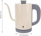 Electric Gooseneck Kettle, 600W 800ml Stainless Steel Pour Over Kettle with Precise Temperature Control and Rapid Heating for Coffee Tea, Auto Shut Off, Boil Dry Protection (US Plug 110V) - Image 6
