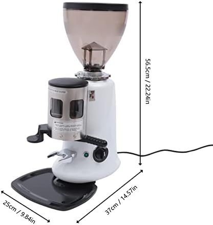 Electric Coffee Grinder, 350W Commercial Conical Burr Coffee Grinder with 10 Adjustable Grind Settings, 42oz Capacity 16-27 lbs/hour High Speed, Professional Espresso Grinder for Home Office Cafe - Image 2