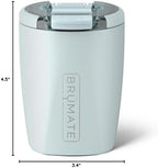 BrüMate Rocks 12oz Insulated Lowball Whiskey Tumbler, Blue Agave - Image 5