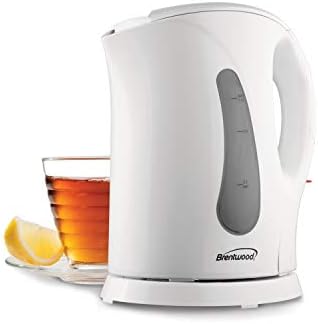 Brentwood Cordless Electric Kettle BPA Free, 1 Liter, White (Pack of 3) - Image 6