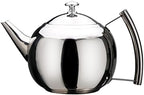 Tea Pot 1L Large Capacity Kettle Stainless Steel Teapot Coffee Maker with Filter Home Cooling Kettle Delicate Teapot Gold/Silver Teapot for Infuser (Color : B, Size : 1L) by UNNS