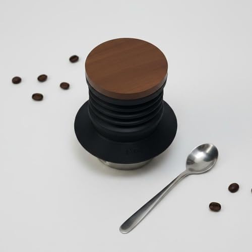 Coffee Cleaning Bellows Air Blower Bean Reservoir Wooden Top Appliance Part for Grounds Removal Suitable for Baristas - Image 5
