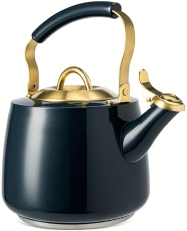 LUGBAR Table Stainless Steel 1.8L Stovetop Tea Kettle (Blue) by Unknown