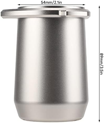 Dosing Cup, 54mm Espresso Coffee Dosing Cup, Anti Flying Powder Feeder Cup, Aluminium Alloy Coffee Dosing Mug for 8 Series Coffee Machine (Silver) - Image 7