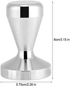 Coffee Tamper Kit, 51mm Stainless Steel Coffee Tamper Flat Base Espresso Beans Press Tool and Anti-Slip Silicone Coffee Pad Mat Holder Set - Image 7