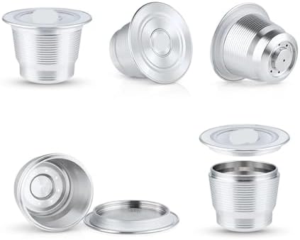 Compatible With Nespresso，Compatible With Mini，C30 D30 Coffee Maker,Coffee Capsule Reusable Espresso Steel Coffee Pod Filters(3capsule-1td) - Image 3