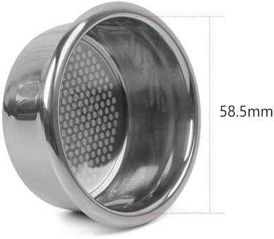 IKAPE 58mm Espresso Filter Basket, 22g High Precision Extraction Portafilter Basket, Fits for 58mm Coffee Machines(Honeycomb) - Image 5