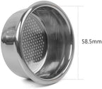 IKAPE 58mm Espresso Filter Basket, 22g High Precision Extraction Portafilter Basket, Fits for 58mm Coffee Machines(Honeycomb) - Image 5