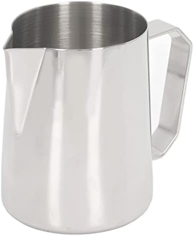 600ml Stainless Steel Frothing Jug Pitcher, Food Grade Milk Frother Cup, Eagle Spout for Pouring, Thickened Comfortable Handle, Integrally Formed Sturdy, (Clear) - Image 3