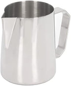 600ml Stainless Steel Frothing Jug Pitcher, Food Grade Milk Frother Cup, Eagle Spout for Pouring, Thickened Comfortable Handle, Integrally Formed Sturdy, (Clear) - Image 3