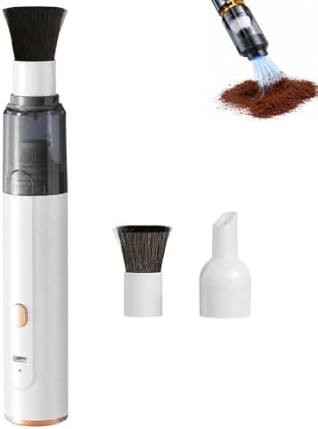 Coffee Grinder Vacuum Cleaner,25w Strong Suctio, Rechargeacordless Abs Design with Detachable Dust Cup for Coffee Grinder Brush & Portafilter Rechargeable Tool by Unknown