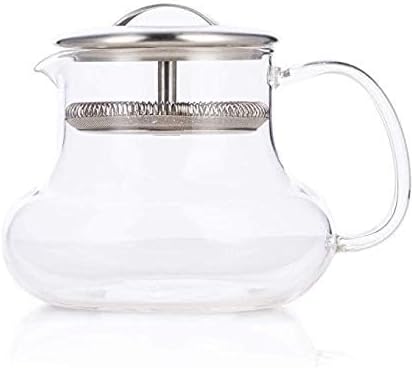 Yama Sitka 12oz Sitka Glass Teapot with Built-in Mesh Filter, Dishwasher Safe, Ideal for Loose Leaf Tea, Dishwasher Safe - Image 4