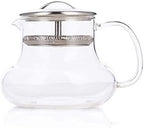 Yama Sitka 12oz Sitka Glass Teapot with Built-in Mesh Filter, Dishwasher Safe, Ideal for Loose Leaf Tea, Dishwasher Safe - Image 4