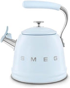 SMEG 50's Retro Style Whistling Kettle & divvi! Mug Tree Bundle - Pastel Blue - Image 2