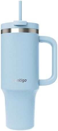 Contigo Streeterville 40oz Tumbler, Stainless Steel Vacuum Insulated, Leak-Proof, Cold for 29 Hours, Glacier by Contigo