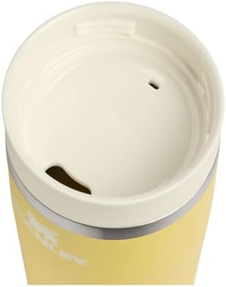 STANLEY Cafe To Go Travel Mug 16 oz | Leakproof Two-Part Drink Through Lid | Tumbler Cup for Coffee, Tea and Drinks | Insulated Stainless Steel Coffee Mug | BPA-Free | Daffodil - Image 4