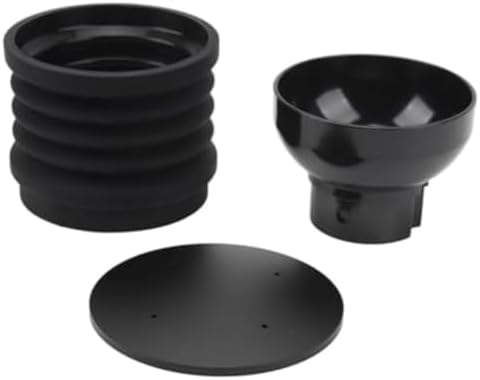 Espresso Grinder Base for Mignon For MMG Featuring Silicone-ABS Construction Dosing Ring and Bottom Bubble Container (Base+Bellow+Ring) - Image 6