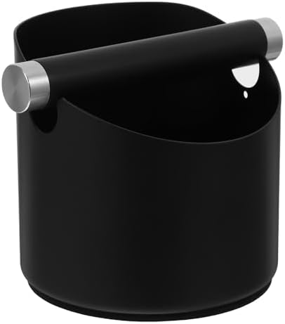 Stainless Steel Coffee Knock Box with Anti-skid Base for Bar Use by Parliky