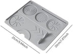 Silicone Coffee Tamping Mat Anti Slip Espresso Station Barista Tool For Home Bar Counter Office Shop(Gray) - Image 2