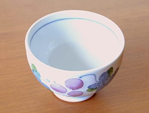 Japanese Tea set Arita Imari ware Made in Japan Ceramic 6 pcs Porcelain 1 pc Tea Pot and 5 pcs Cups for Green Tea Muscat Grape - Image 6