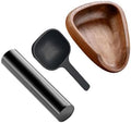 Wooden Coffee Bean Dosing Cup Set with Spray Bottle and Spoon by Unknown