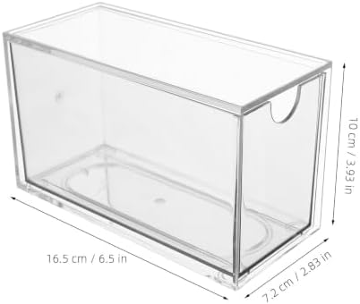 3pcs Acrylic Tea Bag Storage Box for Drawer and Countertop Organizer - Image 2