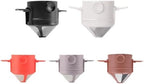 Foldable Portable Coffee Filter Maker Stainless Steel Drip Tea Holder Reusable Paperless Pour Over Dripper(Colorful) by Unknown