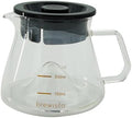 Brewista 300ml/10.1oz X Series M Glass Coffee Carafe, Small Pour Over Glass Pot Server, Inner Cone Shape Design for Improved Flavor, Heat Resistant Odorless Glass Pitcher by Brewista