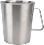 Milk Frothing Pitcher, Food Grade Stainless Steel Frother Cup with Graduated Markings, Professional Latte Art Tool for Home and Commercial Coffee Preparation (1500ML) by Miriam+Song