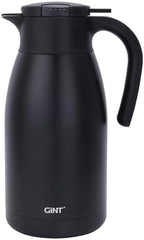 GiNT 1.9L / 64Oz Thermal Coffee Carafe, Insulated Stainless Steel Coffee Carafes for Keeping Hot/Double Walled Vacuum Thermal Carafe (Black) by WelcometoGiNT