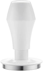 Normcore 51mm Espresso Coffee Tamper V4.1, Spring Loaded Tamper with 15lb/25lb/30lb Interchangeable Springs, Fit Delonghi 51mm Portafilter, Anodized Aluminum, White by NORMCORECOFFEETOOLS